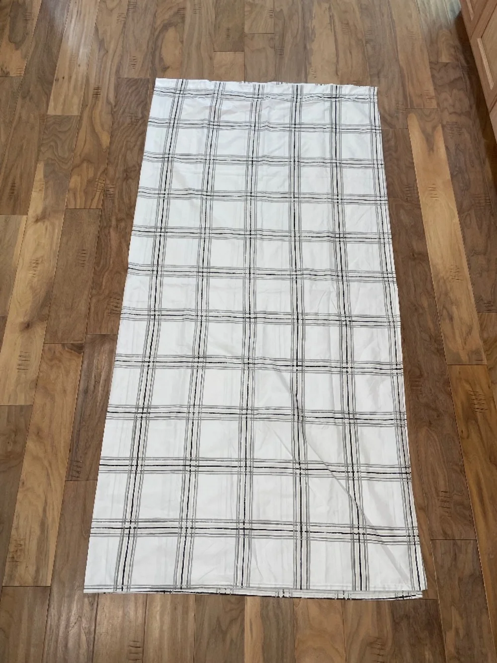 Cloth Plaid Shower Curtain